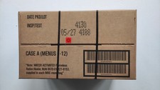 US MRE Karton A, Insp. Date