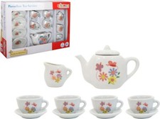 Tee-Service aus Porzellan