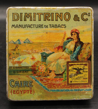 Alte Blechdose Dimitrino Luxor