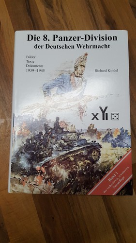 Sachbuch panzer division - 8.,