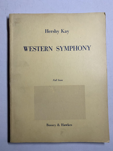 Noten kay western symphony - kay.,