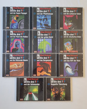 11x Die drei ??? Fragezeichen Hörspiel-CD's Sammlung Konvolut - Alfred Hitchcock