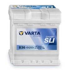 VARTA B36 Autobatterie, 44Ah 12V, Dynamic SLI, 544401042
