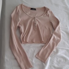 Bershka damen crop top langarm - crop-top,