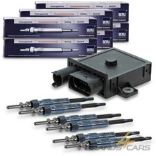 IKA STEUERGERÄT + 6x BERU GLÜHKERZE FÜR BMW 3-ER E46 E90 5-ER E60 6-ER X3 X5 M57