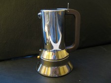 Alessi 9090 Kaffeemaschine Espressokanne Richard Sapper Edelstahl 3 Tassen