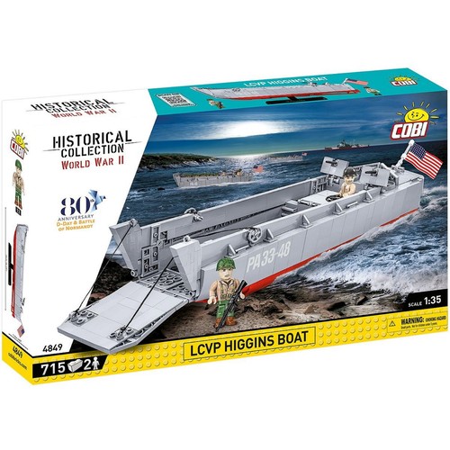 Cobi 4849 lcvp higgins boat - cobi,