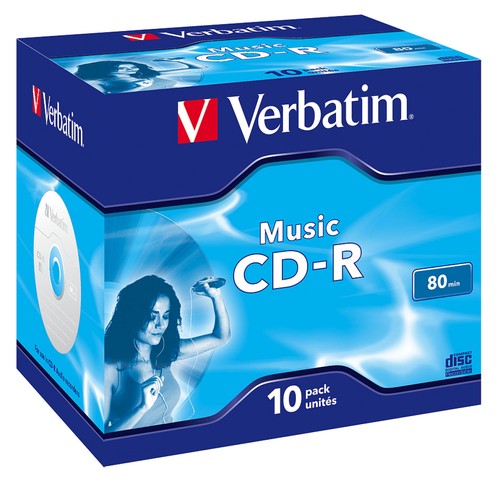 Verbatim audio 700mb 16x - verbatim,