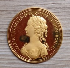Maria Theresa-Medaille in 986er-Gold