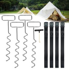 4Pack Bodenanker für