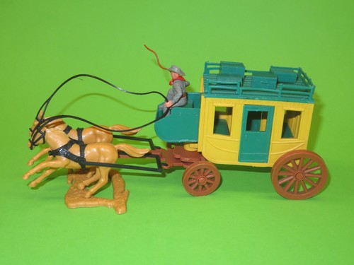 Timpo toys seltene postkutsche - timpo,