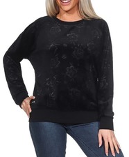Ragwear Damen Samt-Pullover
