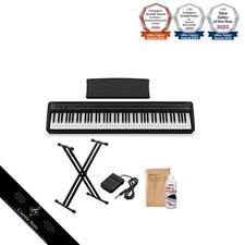 KAWAI ES120B Schwarz Digitalpiano 88 Tasten X-förmiger Ständer Set...