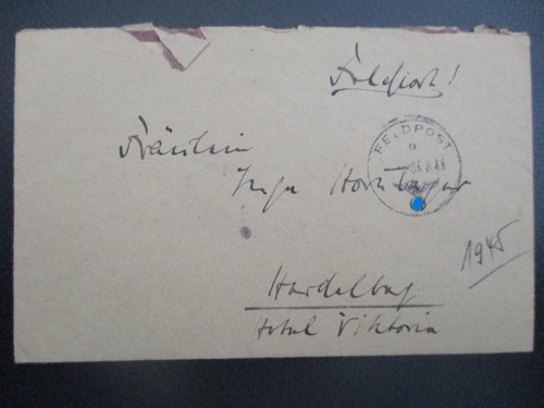 X5106 feldpost 27485 - feldpost, lw.