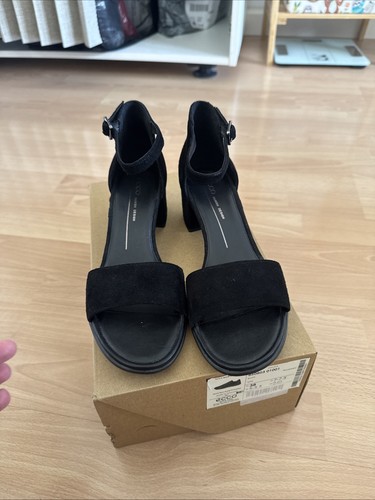 Ecco elevate block - block, sandal