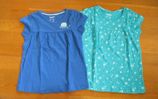 2 Tunika T-Shirts Gr. 110/116