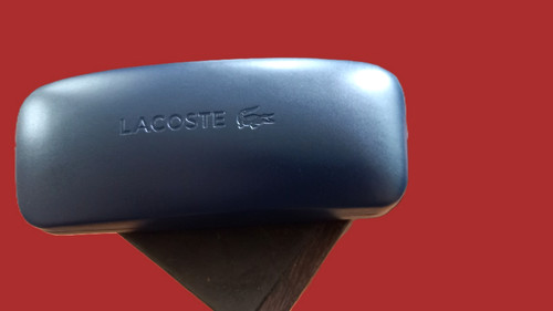 Lacoste brillenetui blau - brillenetui, –