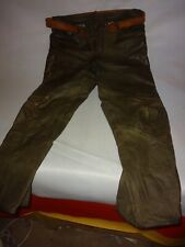 Antik  Glattlederhose Jagd-Trachten-Motorrad gebraucht ca Gr.48