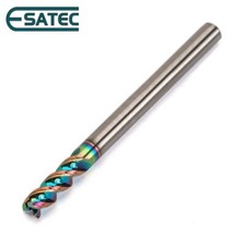 VHM Schaftfräser mit DLC-Beschichtung | Ø 1 - 12mm | Z3 | Aluminium & NE-Metalle