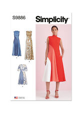 Simplicity Schnittmuster Nr. 9886.P5 Kleid Gr. 38 - 46