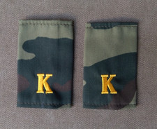 Schulterstücken Rangschlaufen