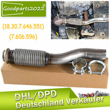 AbgasrohrREPARATURROHR Flexrohr MITTELSCHALLDÄMFPER FÜR MINI R55 R56 R57 R58 One