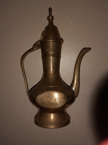 Antike messingkanne vintage - antike,
