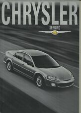 Prospekt Chrysler Sebring 2001