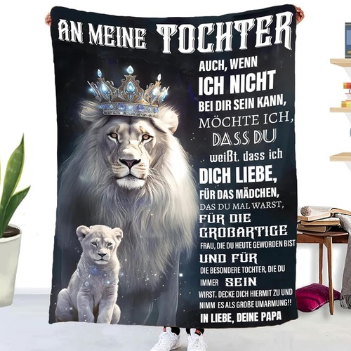 Kuscheldecke geschenk tochter - kuscheldecke,