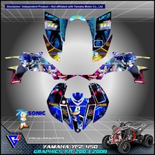 Yamaha YFZ 450 Grafik Kit 2003