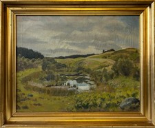 Ölbild Impressionist Theodor