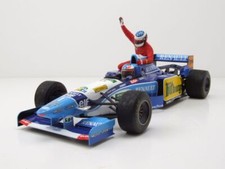 Renault Benetton B195 Schumacher Kanada GP 1995 mit Alesi Figur 1:18 Minichamps