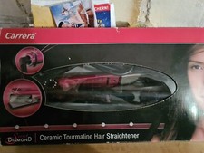 Haarglätter Glätteisen Schwarz Carrea 5000 120-230°C Schutz-vor-Überhitzung