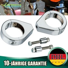 2X Blinkerhalterung Motorrad Blinkerhalter Blinkerschelle Licht Halter Schellen