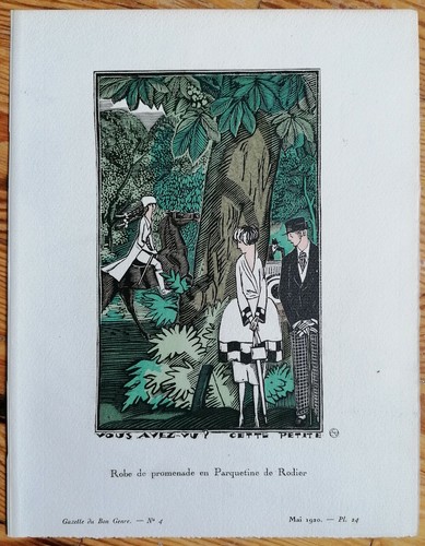 Art deco gazette - gazette, bon