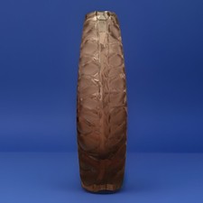 Glasvase oval Höhe 19,5cm Ø