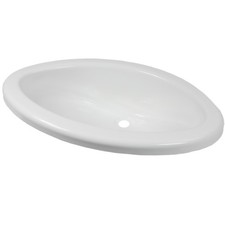 Einlegemulde Waschbecken oval
