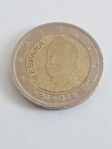 Euro münze spanien 2002 - 2,