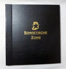 schwarzes SIEGER Vordruckalbum SOWJETISCHE ZONE 1945 - 1949!!!