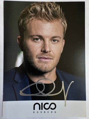 Nico rosberg signiert formel - signiert, 1