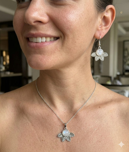 Bergkristall edelstein set - bergkristall,