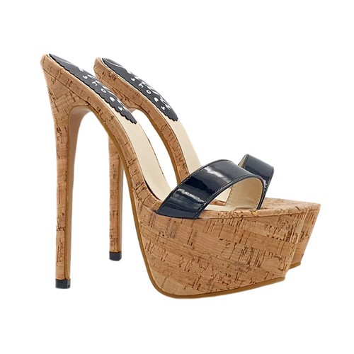 Sexy clogs kubist - clogs, stiletto