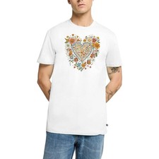 Blumen Herz Oktoberfest Tracht Volksfest Männer Premium Bio T-Shirt