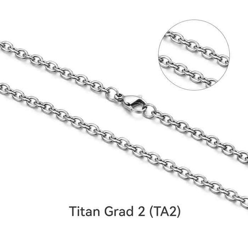 Reintitan ta2 halskette 5cm - reintitan,
