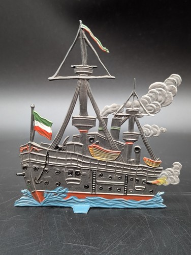 Zinn schiff figur - zinn,
