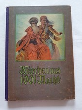 uraltes Märchenbuch Märchen aus 1001 Nacht Märchen aus Tausend und einer Nacht