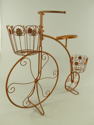 Blumenständer fahrrad antik - fahrrad,