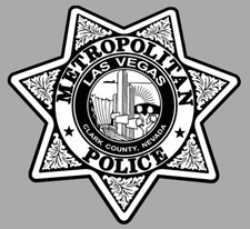 STICKER POLIZEI LAS VEGAS