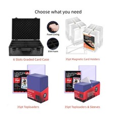Graded card box toploader - card,