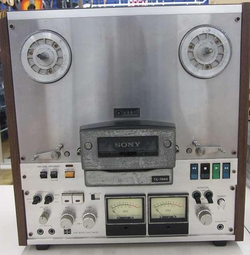 Sony 7660 reel - sony, tape